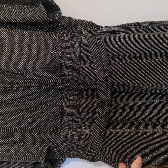 Torrid Black and Gold size 0X jumpsuit - Picture 6 of 12